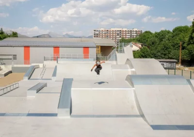 ESA Sports - Skatepark de Gap sur mesure - photo réalisé par Studio Odette